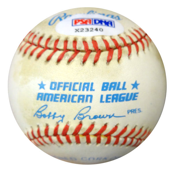 Faye Throneberry Autographed Official AL Baseball Senators, Boston Red Sox PSA/DNA #X23240