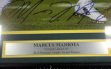 Marcus Mariota Autographed Framed 16x20 Photo Oregon Ducks MM Holo Stock #89810