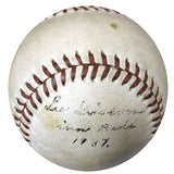 Lee Grissom Autographed Hutch Baseball Cincinnati Reds "Cinci Reds 1937" PSA/DNA #X23708
