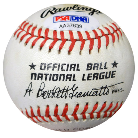 Ewell Blackwell Autographed Official NL Baseball New York Yankees, Cincinnati Reds "Best Wishes" PSA/DNA #AA37639