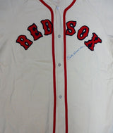 Boston Red Sox Billy Herman Autographed White Jersey PSA/DNA #V11073