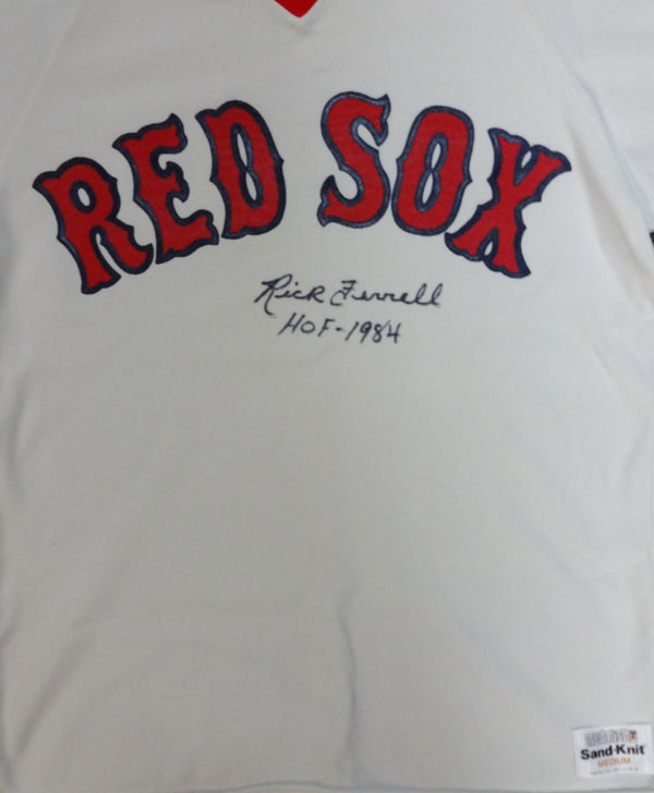 Boston Red Sox Rick Ferrell Autographed White Jersey "HOF 1984" PSA/DNA #V11327