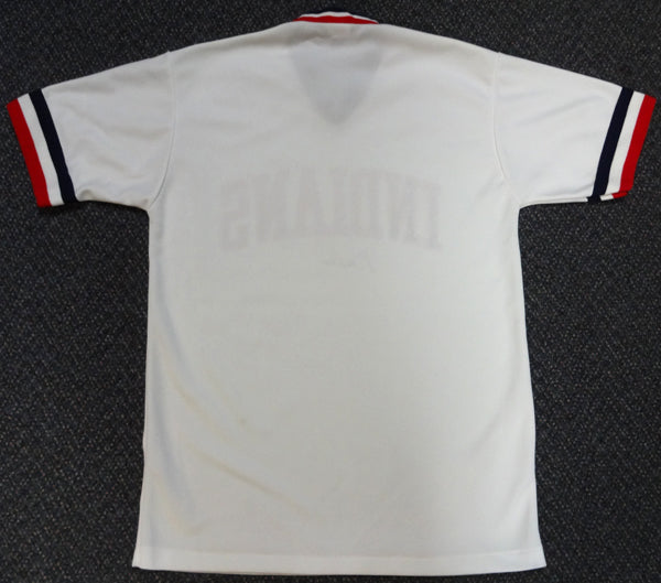 Cleveland Indians Bill Veeck Autographed White Jersey Team Owner PSA/DNA #X04495