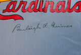 St. Louis Cardinals Burleigh Grimes Autographed Blue Jersey PSA/DNA #W06972