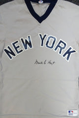 New York Yankees Waite Hoyt Autographed Gray Jersey PSA/DNA #V11321