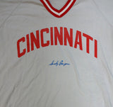 Cincinnati Reds Smoky Burgess Autographed White Jersey PSA/DNA #W07515