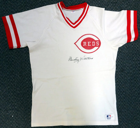 Cincinnati Reds Bucky Walters Autographed White Jersey PSA/DNA #V11071
