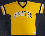 Pittsburgh Pirates Vince DiMaggio Autographed Yellow Jersey "Praise The Lord" PSA/DNA #W07962