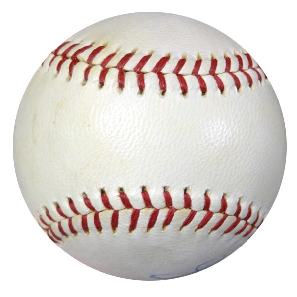 Joseph Joe Kuharich Autographed Official NL Giles Baseball Notre Dame Fighting Irish PSA/DNA #W05063