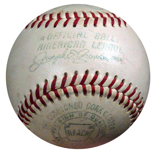 Mickey Mantle Autographed AL Cronin Baseball New York Yankees "Best Wishes" PSA/DNA #T01394