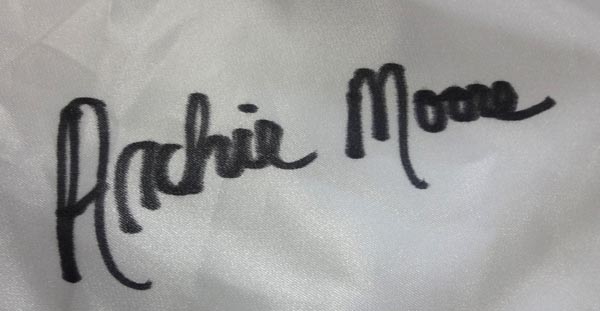 Archie Moore Autographed White Everlast Boxing Trunks PSA/DNA #X30921