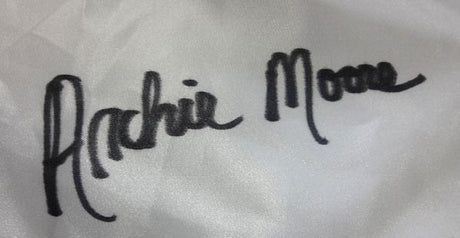 Archie Moore Autographed White Everlast Boxing Trunks PSA/DNA #X30921
