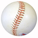Hank Aaron Autographed Official NL Feeney Baseball Atlanta Braves Vintage Playing Days Signature PSA/DNA #Z32807