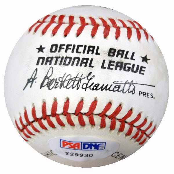 Jim Spencer Autographed Official NL Baseball 1978 New York Yankees PSA/DNA #Y29930