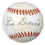 Otis Davis Autographed Official NL Baseball Brooklyn Dodgers PSA/DNA #Z33297