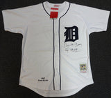 Detroit Tigers Denny McLain Autographed White Mitchell & Ness Jersey "CY 68-69" PSA/DNA #AA37144