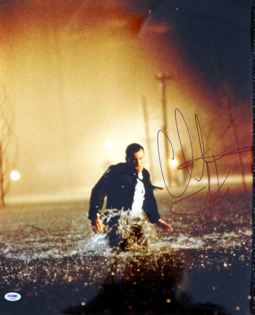 Christian Slater Autographed 16x20 Photo Hard Rain PSA/DNA #T14469
