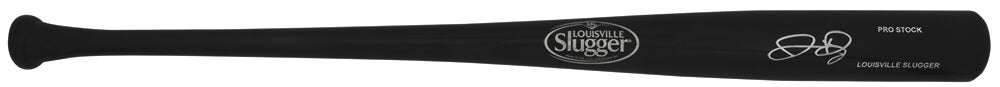 Jermaine Dye Signed Louisville Slugger Pro Stock Black Baseball Bat