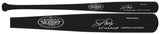 Jermaine Dye Signed Louisville Slugger Pro Stock Black Baseball Bat w/05 WS MVP