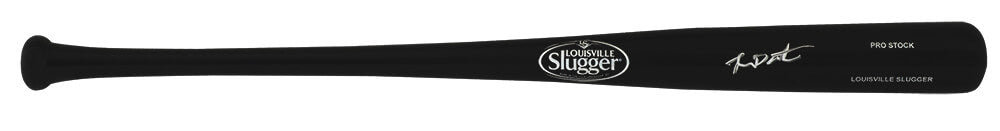 Lenny Dykstra Signed Louisville Slugger Pro Stock Black Baseball Bat