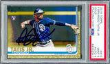 Fernando Tatis Jr. Autographed 2019 Topps Gold Rookie Card #410 San Diego Padres PSA 9 Auto Grade Mint 9 PSA/DNA #64992547
