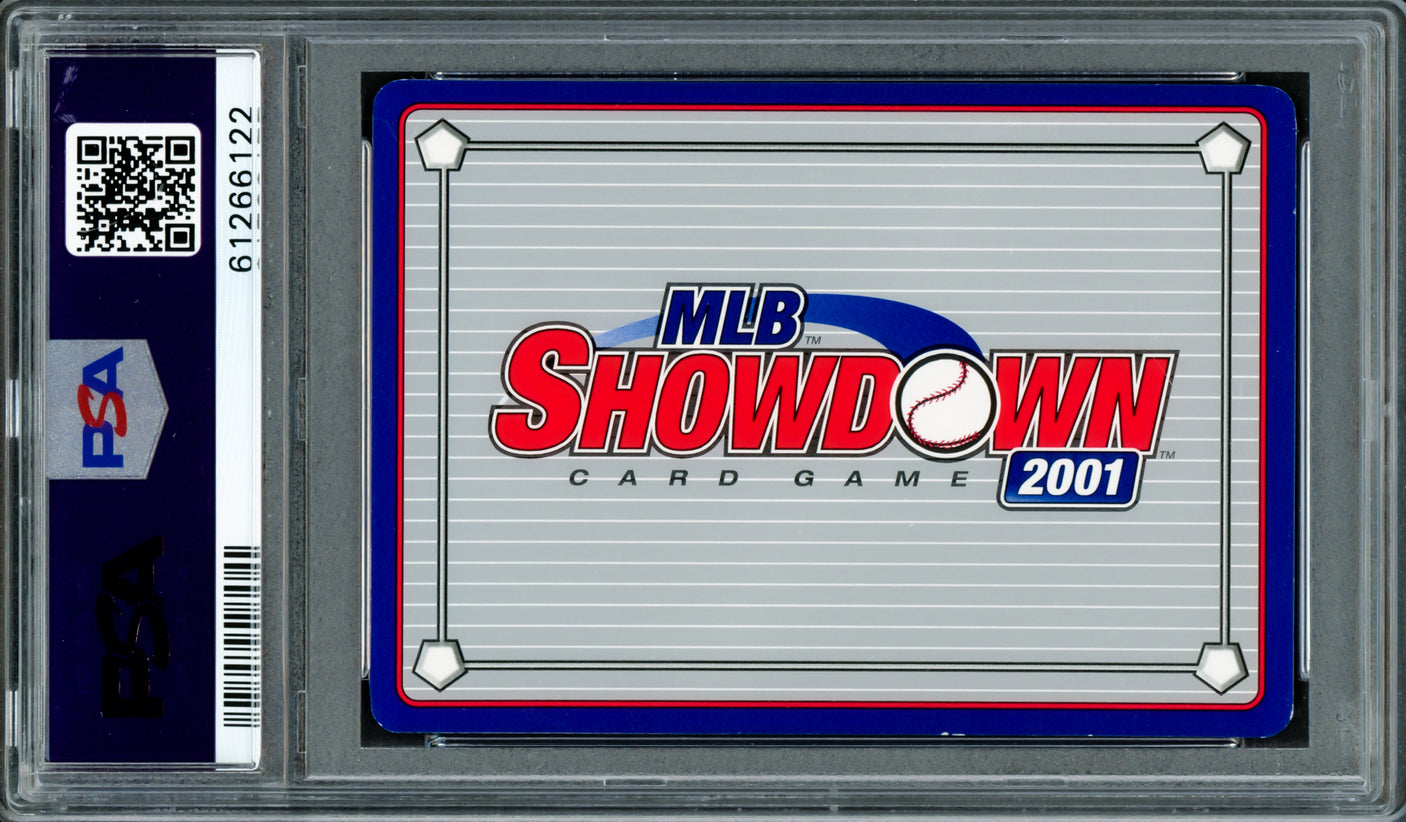 Ichiro Suzuki Autographed 2001 MLB Showdown National Promo Rookie Card #169 Seattle Mariners PSA 8 PSA/DNA #61266122
