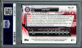 Juan Soto Autographed 2017 Bowman Draft Chrome Refractor Rookie Card #BDC162 New York Yankees PSA 9 "2019 WS Champs" PSA/DNA #61265734
