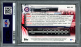 Juan Soto Autographed 2017 Bowman Draft Chrome Rookie Card #BDC162 New York Yankees PSA 9 "2019 WS Champs" PSA/DNA #61265732