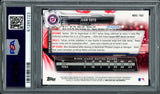 Juan Soto Autographed 2017 Bowman Draft Chrome Rookie Card #BDC162 New York Yankees PSA 8 "2019 WS Champs" PSA/DNA #61265723