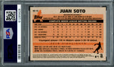 Juan Soto Autographed 2018 Topps Update 1983 Rookie Card #83-12 New York Yankees PSA 9 "2019 WS Champs" PSA/DNA #61265828