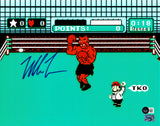 Mike Tyson Autographed Framed 11x14 Photo Nintendo Punch-Out!! Beckett BAS QR Stock #249479