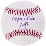 Miguel Vargas Autographed Official MLB Baseball Dodgers, White Sox Full Name Beckett BAS Witness Stock #207563