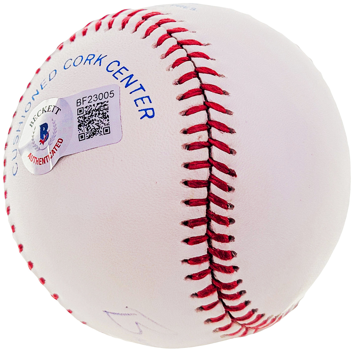 Bruce Hornsby Autographed Official AL Baseball Singer Beckett BAS #BF23005