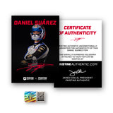 Daniel Suárez & Ross Chastain Dual-Signed NASCAR 2024 Atlanta Win Celebration 20x32 Gallery Wrapped Photo on SpeedCanvas (Suárez COA)