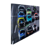 Daniel Suárez Signed NASCAR 2024 Atlanta Win 20x32 Gallery Wrapped Photo on SpeedCanvas (Suárez COA)