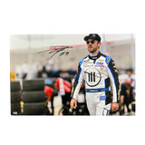 Daniel Suárez Signed NASCAR 2024 Trackhouse 20x32 Gallery Wrapped Photo on SpeedCanvas (Suárez COA)