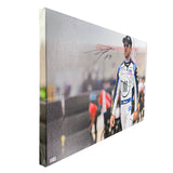 Daniel Suárez Signed NASCAR 2024 Trackhouse 20x32 Gallery Wrapped Photo on SpeedCanvas (Suárez COA)