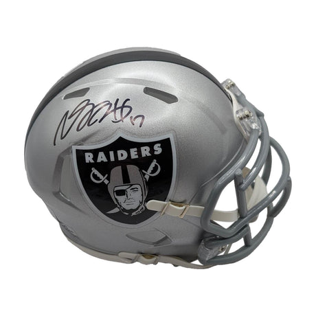 Davante Adams Signed Authentic Las Vegas Raiders Mini Helmet NFL