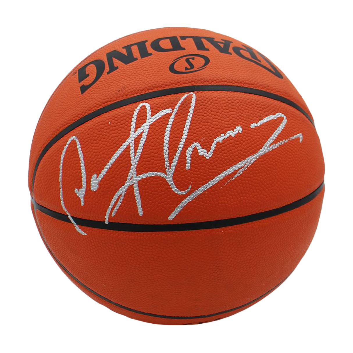 Dennis Rodman Autographed Spaulding Silver Series NBA Basketball