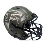 Desmond Ridder Signed Authentic Atlanta Falcons Salute To Service NFL