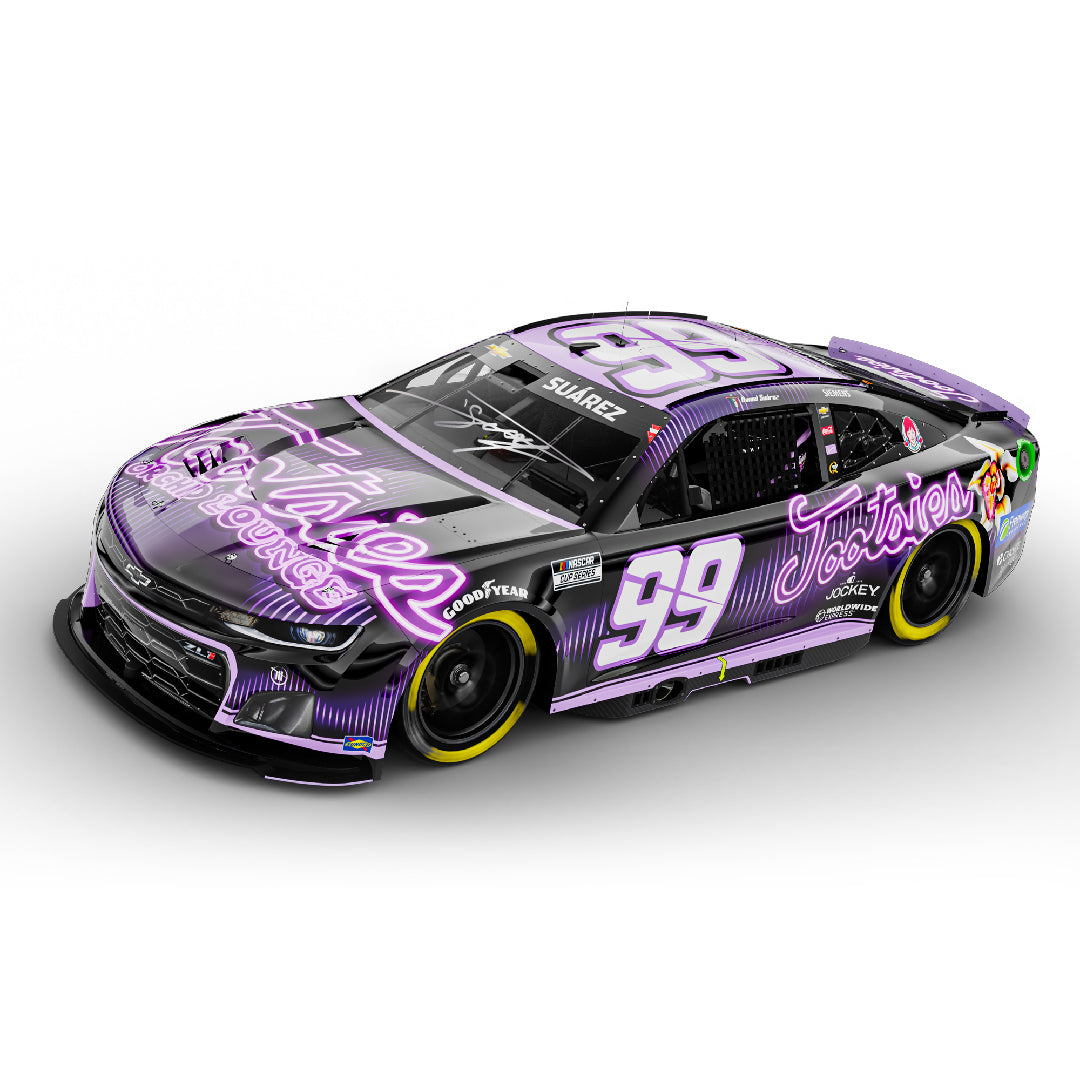 PRE-ORDER Daniel Suárez Signed 2024 Tootsies 1:24 Diecast Car (Suárez COA)