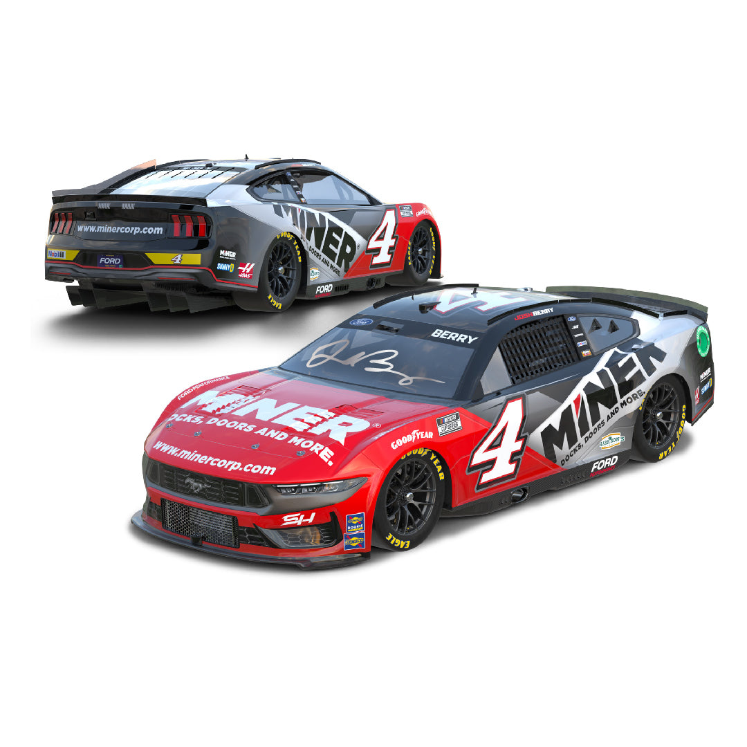 PRE-ORDER Josh Berry Autographed 2024 Miner 1:24 Diecast Car - Limited Edition