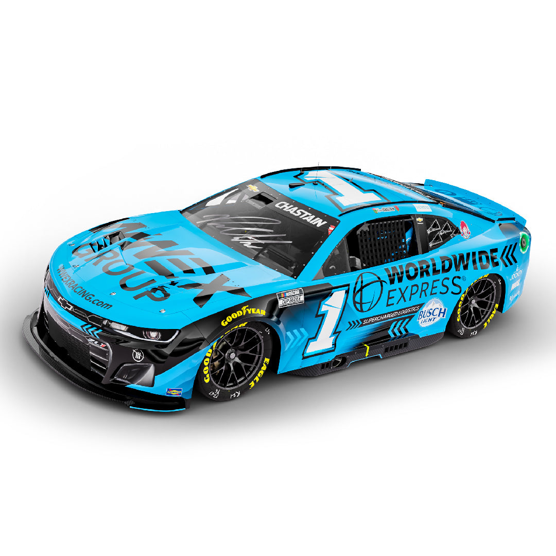 PRE-ORDER Ross Chastain Signed 2024 Worldwide Express 1:24 Diecast Car (PA)