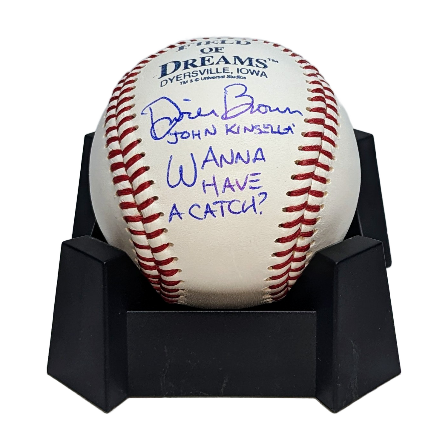 Dwier Brown Signed Authentic Field Of Dreams Wanna Have A Catch MLB