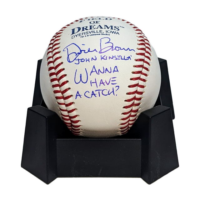 Dwier Brown Signed Authentic Field Of Dreams Wanna Have A Catch MLB