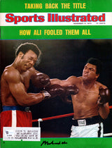 Muhammad Ali Autographed Sports Illustrated Magazine Vintage PSA/DNA #E34608