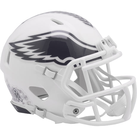 Philadelphia Eagles 2024 Salute to Service Riddell Speed mini Football Helmet NFL