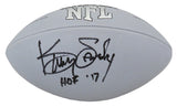 Kenny Easley Signed Wilson MVP Silver Full Size Football w/HOF'17