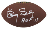Kenny Easley Signed Wilson Super Grip Full Size NFL Football w/HOF'17