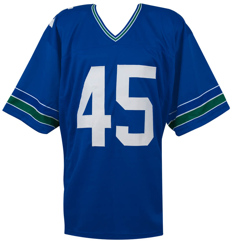 Kenny Easley Signed Blue Throwback Custom Football Jersey w/HOF'17